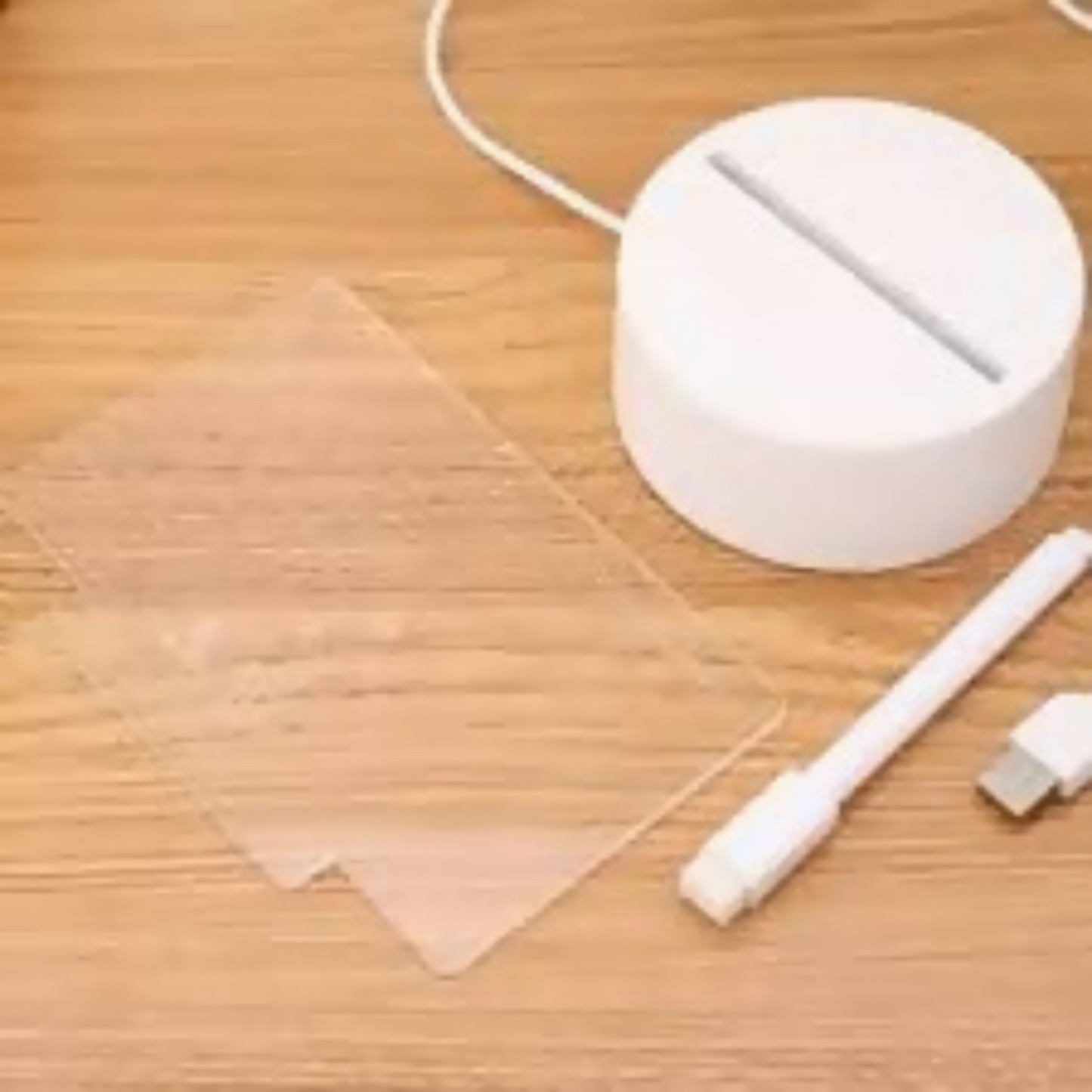 3D LED Acrylic Writing Board with Calendar Design | Reusable Message Lamp with Erasable Pen & USB Cable | Custom Note Night Light for Study Table, Office Desk & Gift for Birthday, Valentine, Anniversary